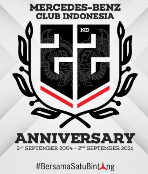 Vest Limited Edition Anniversary Mercedes-Benz Club Indonesia ke-22