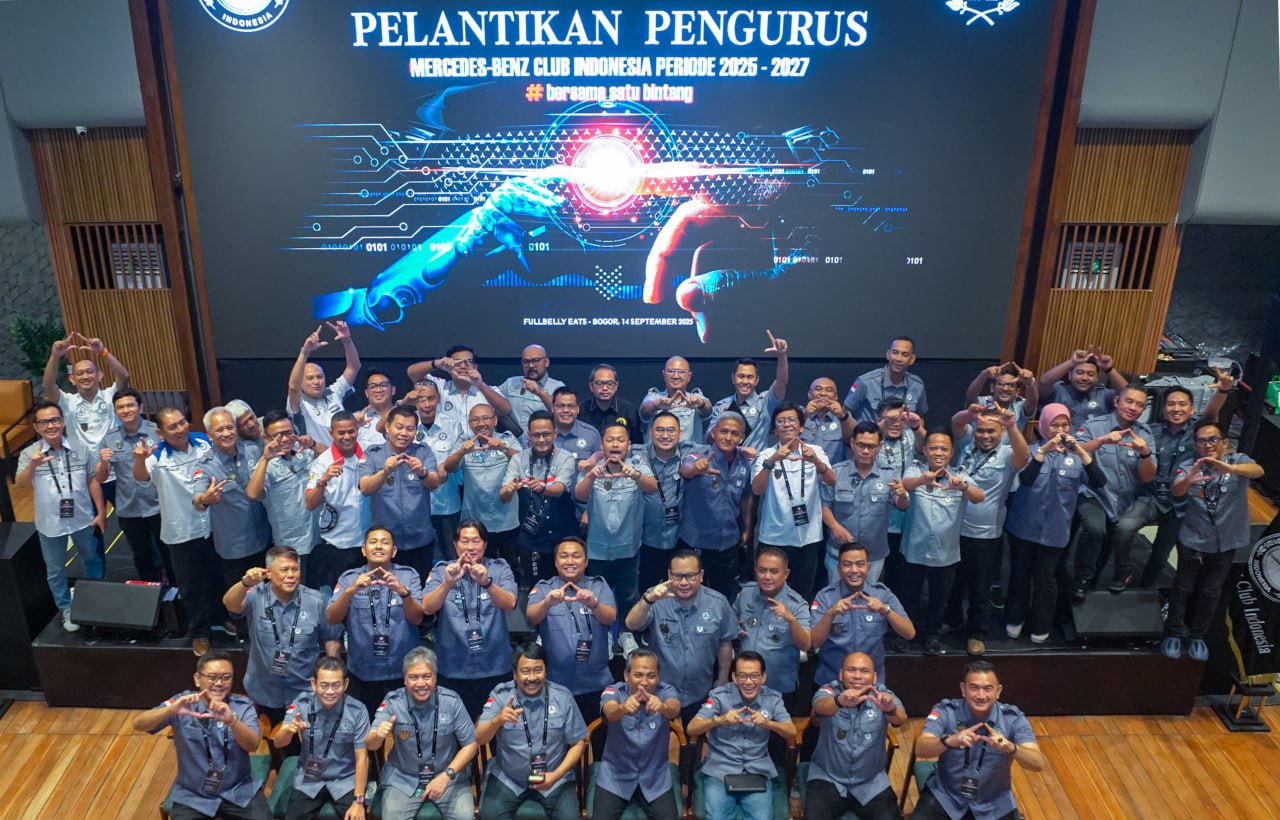 Pelantikan Pengurus Mercedes-Benz Club Indonesia Periode 2025-2027 — Fullbelly Eats Bogor, 14 September 2025